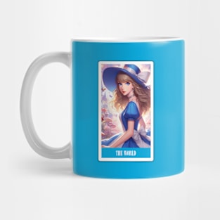 the world - swiftie tarot card Mug